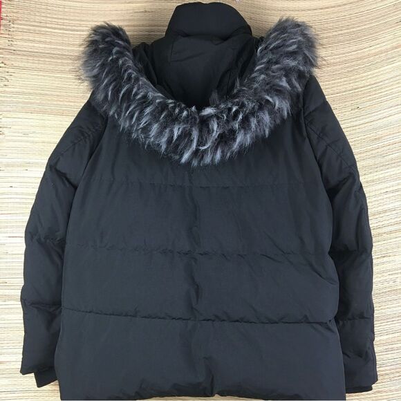 Andrew Marc Daphne Puffer Dawn Removable Hood Faux Fur Trim Jacket Coat Parka XS - Picture 6 of 15